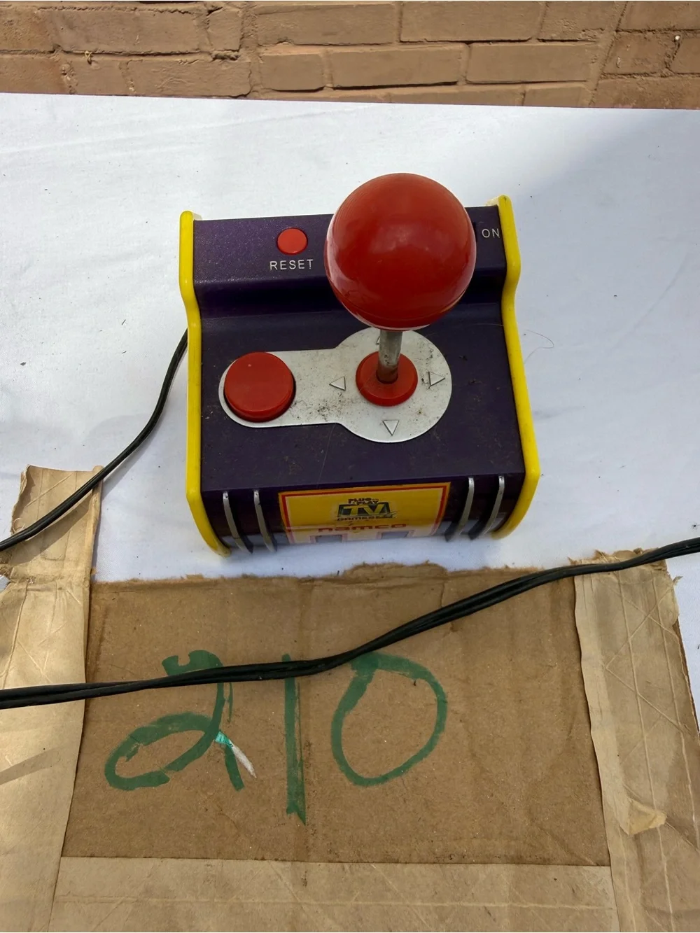 Retro Arcade Joystick Controller - Red/Yellow